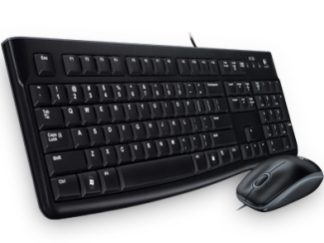 LOGITECH MK120 Desktop USB US tastatura + USB miš Retail