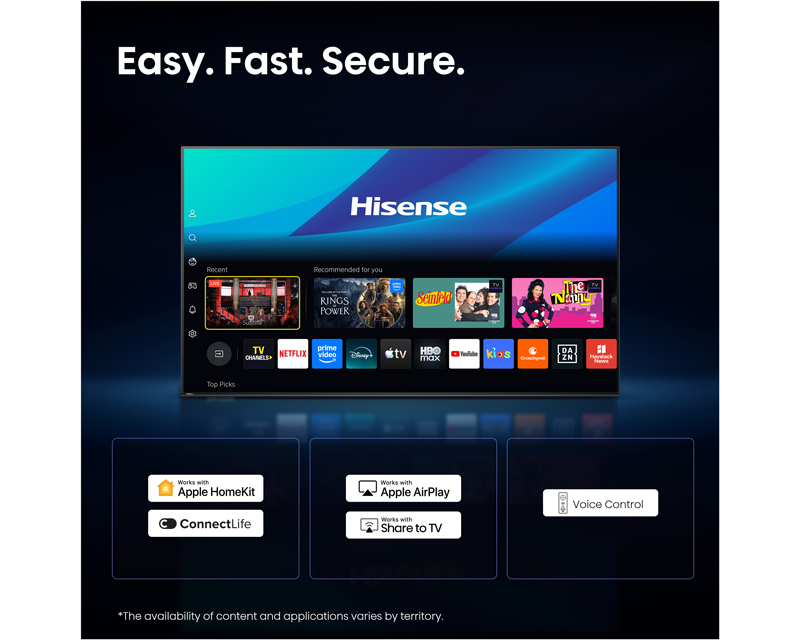 HISENSE 100 inča 100E7S PRO Hi-QLED 4K UHD Smart TV