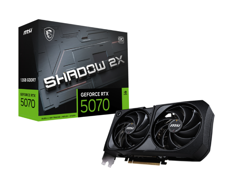 MSI GeForce RTX 5070 12G SHADOW 2X OC grafička karta